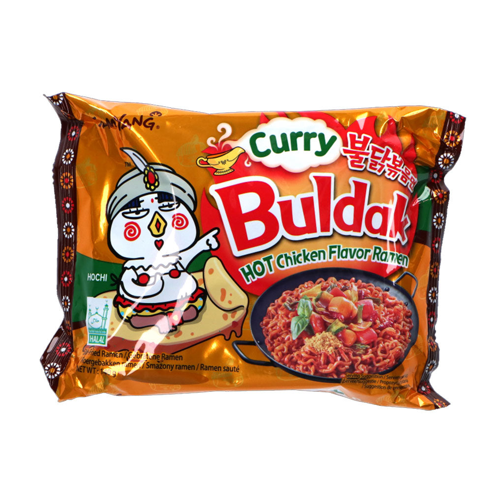 Samyang Buldak Curry Hot Chicken Flavor Noodles 140g