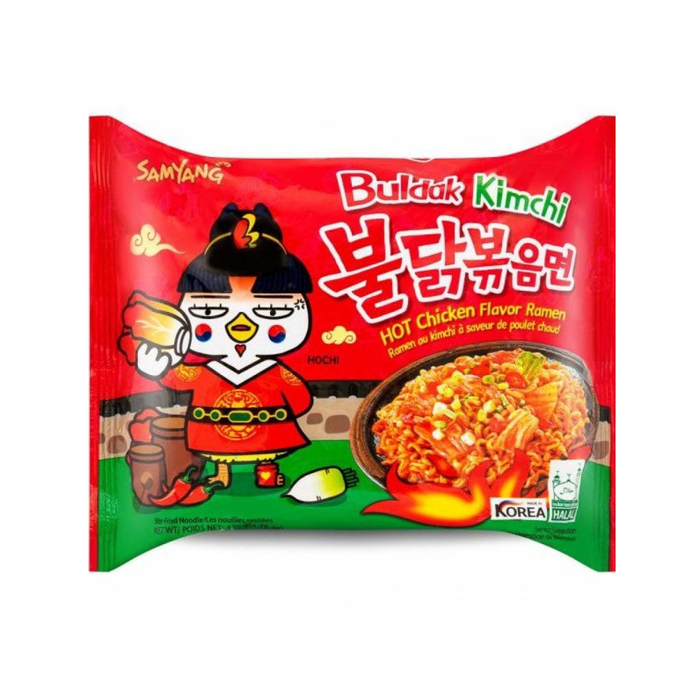 Samyang Buldak Kimchi Hot Chicken Flavor Noodles 135g