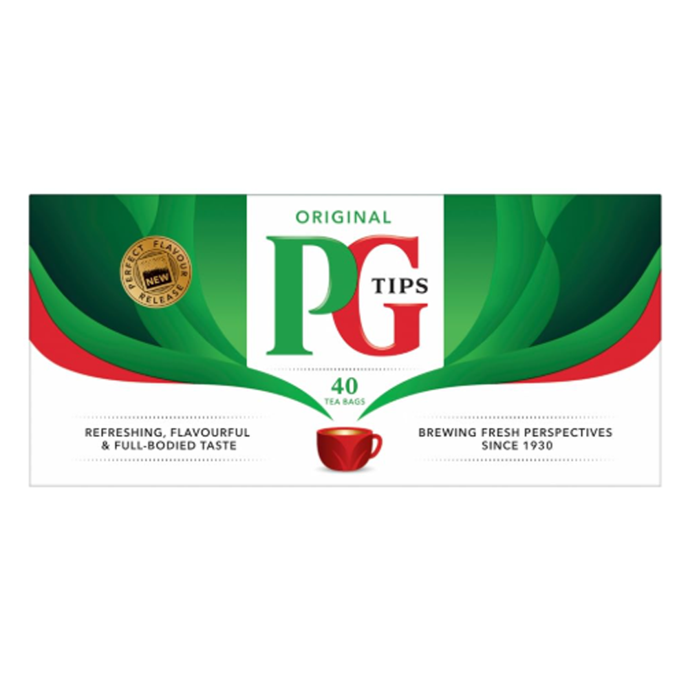 PG tips - Original 40 tea bags 116g
