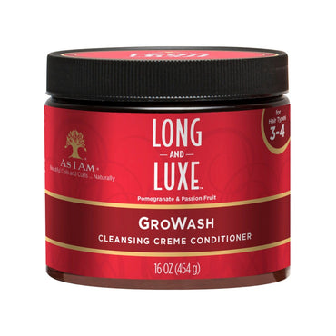 As I Am - Long & Luxe Gro Wash 454g