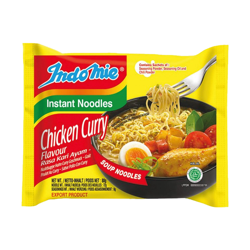 Indomie - Chicken Curry Noodles 80g