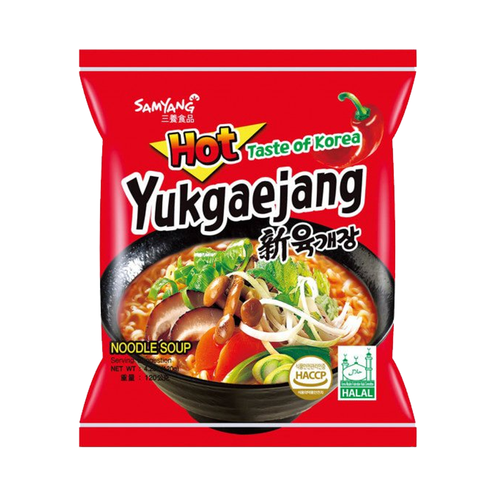 Samyang - Yukgaejang Noodle Soup 120g