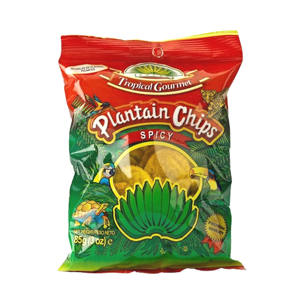 Tropical Gourmet - Plantain Chips Spicy 85g