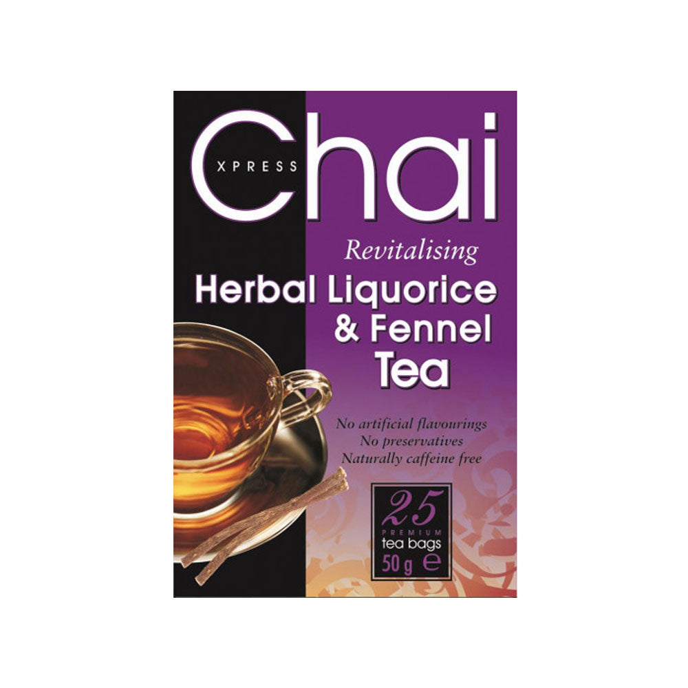 Chai Xpress Herbal Liquorice & Fennel Tea 50g