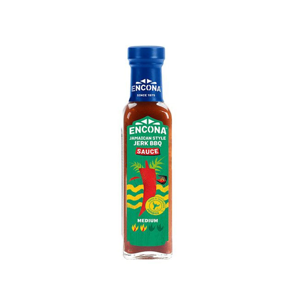 Encona Jamaican Style Jerk BBQ Medium Sauce 142ml