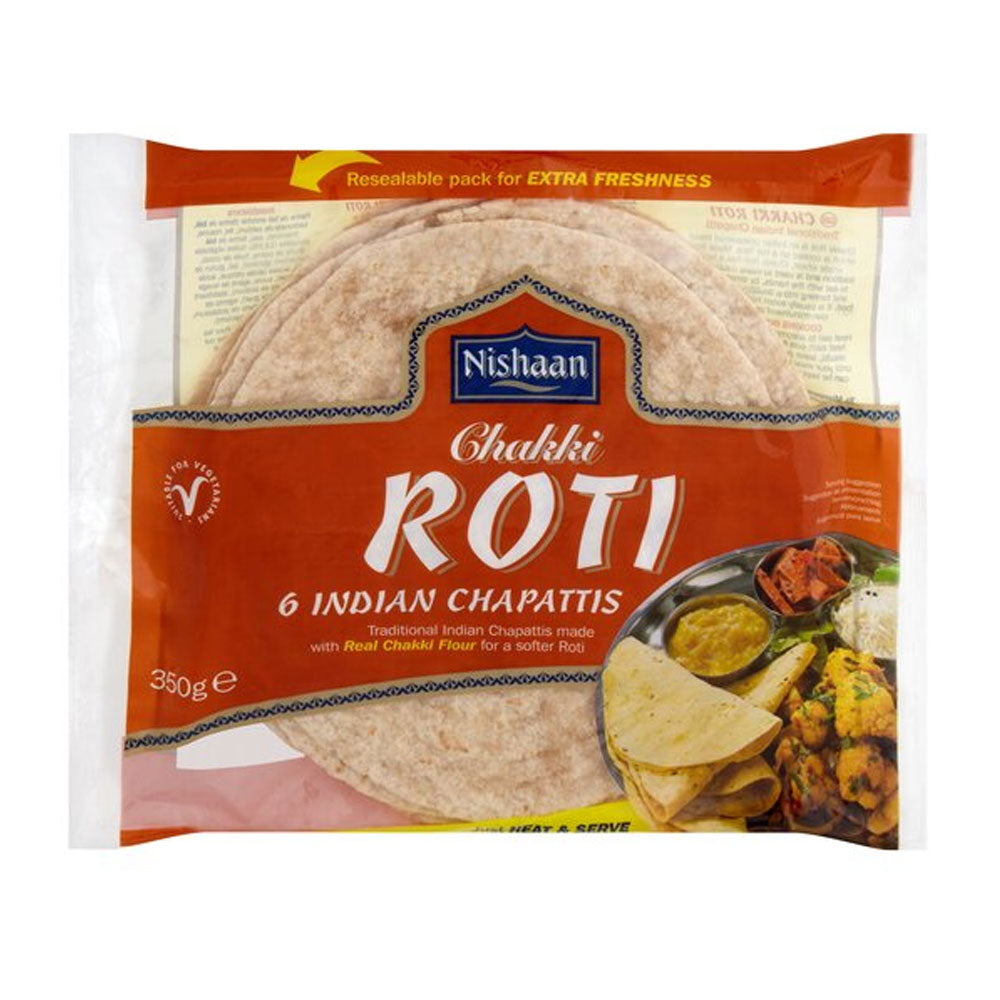 Nishaan Chakki Roti  (Chapati) 350g