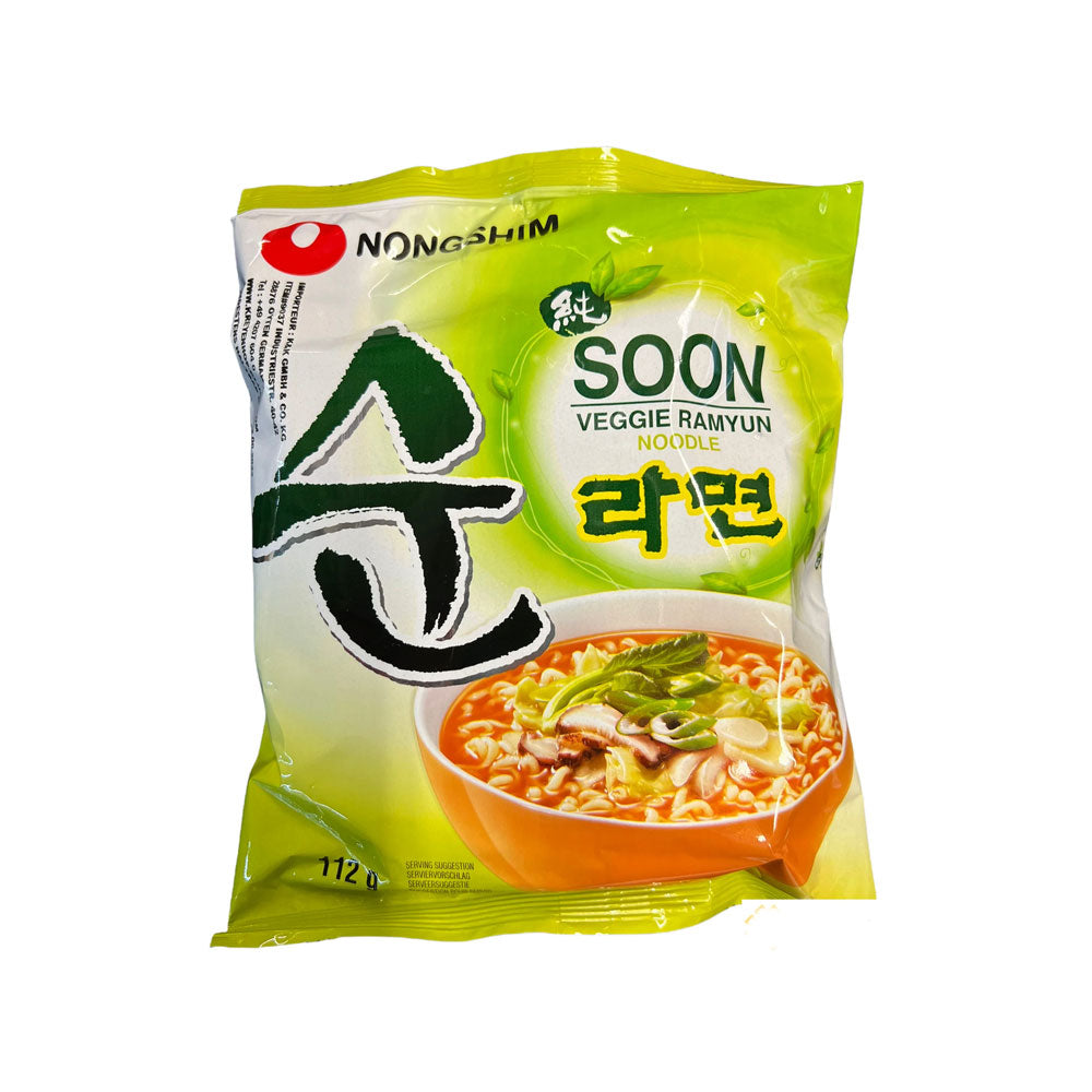 Nongshim Soon Vegggie Ramyun Noodle 112g