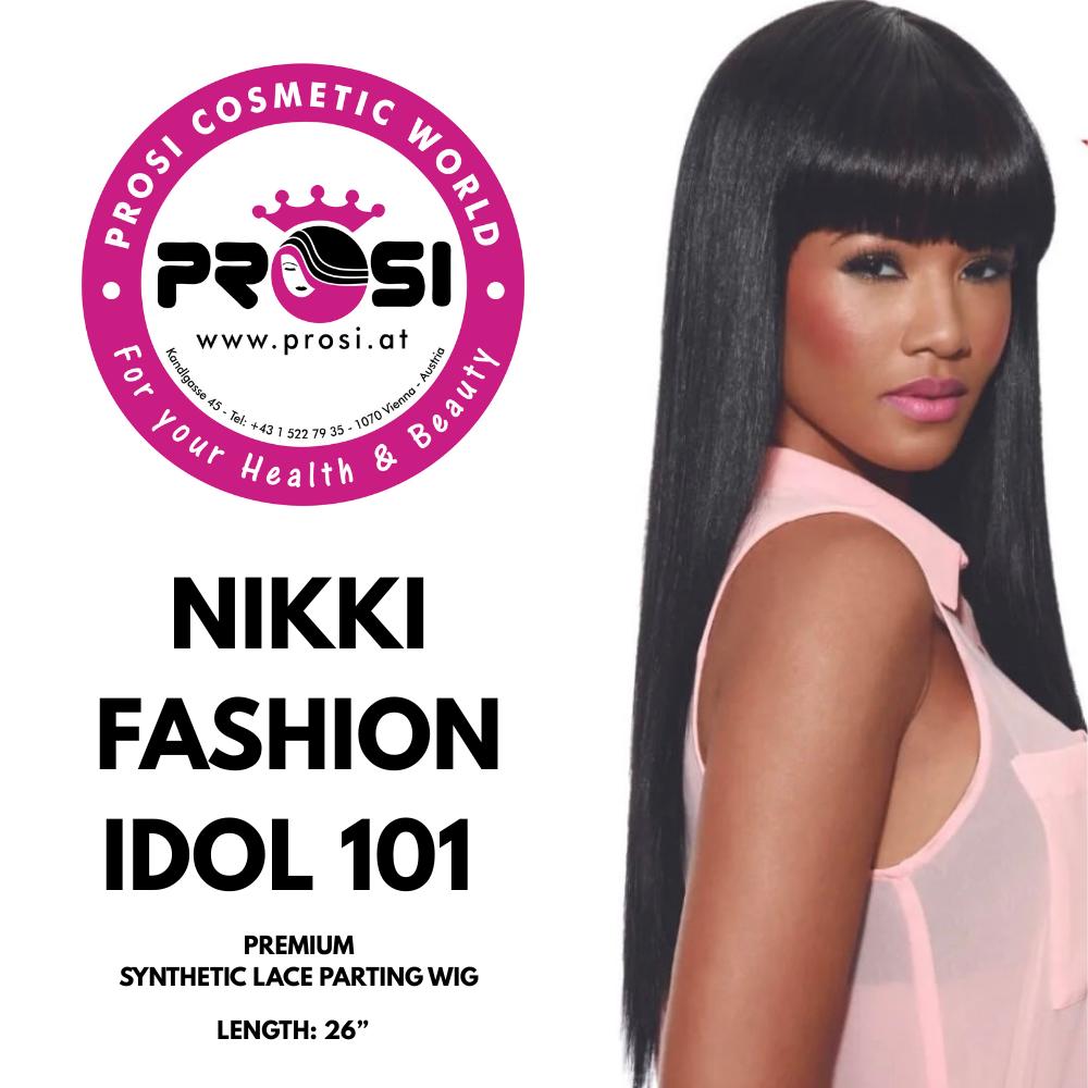 Fashion Idol 101 by Sleek Wig Nikki-1,1b,2,4,27,99J,613,Dark red,TT1B/27,F4/27,TT4/27,TT4/16/613,F12/16/613