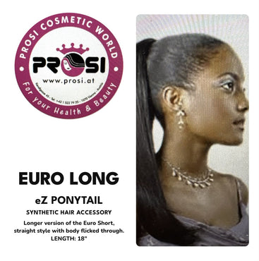 EURO LONG eZ PONYTAIL COLS: 1,1B,2,4,613,FS27/613