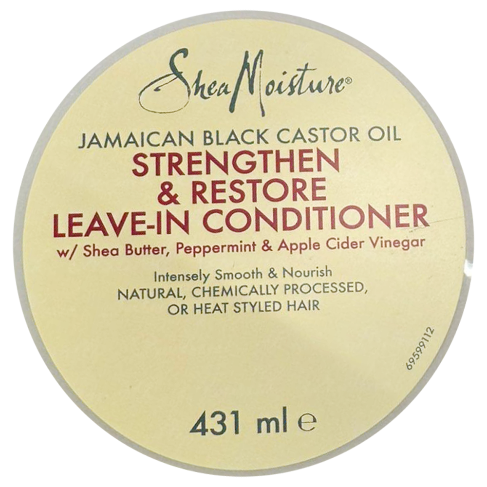 Shea Moisture  Jamaican Black castor oil strengthen & restore leave in conditioner 431 ml