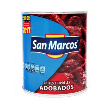 San Marcos chiles chipotles adobados 800g