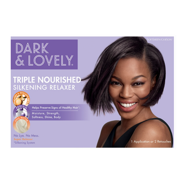 Dark & Lovely Triple Nourished Silkening Relaxer