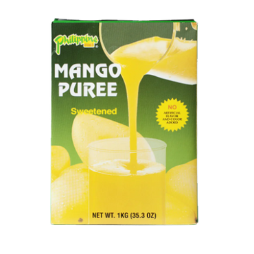 Philippine Brand Mango puree (Sweetend) 1Kg