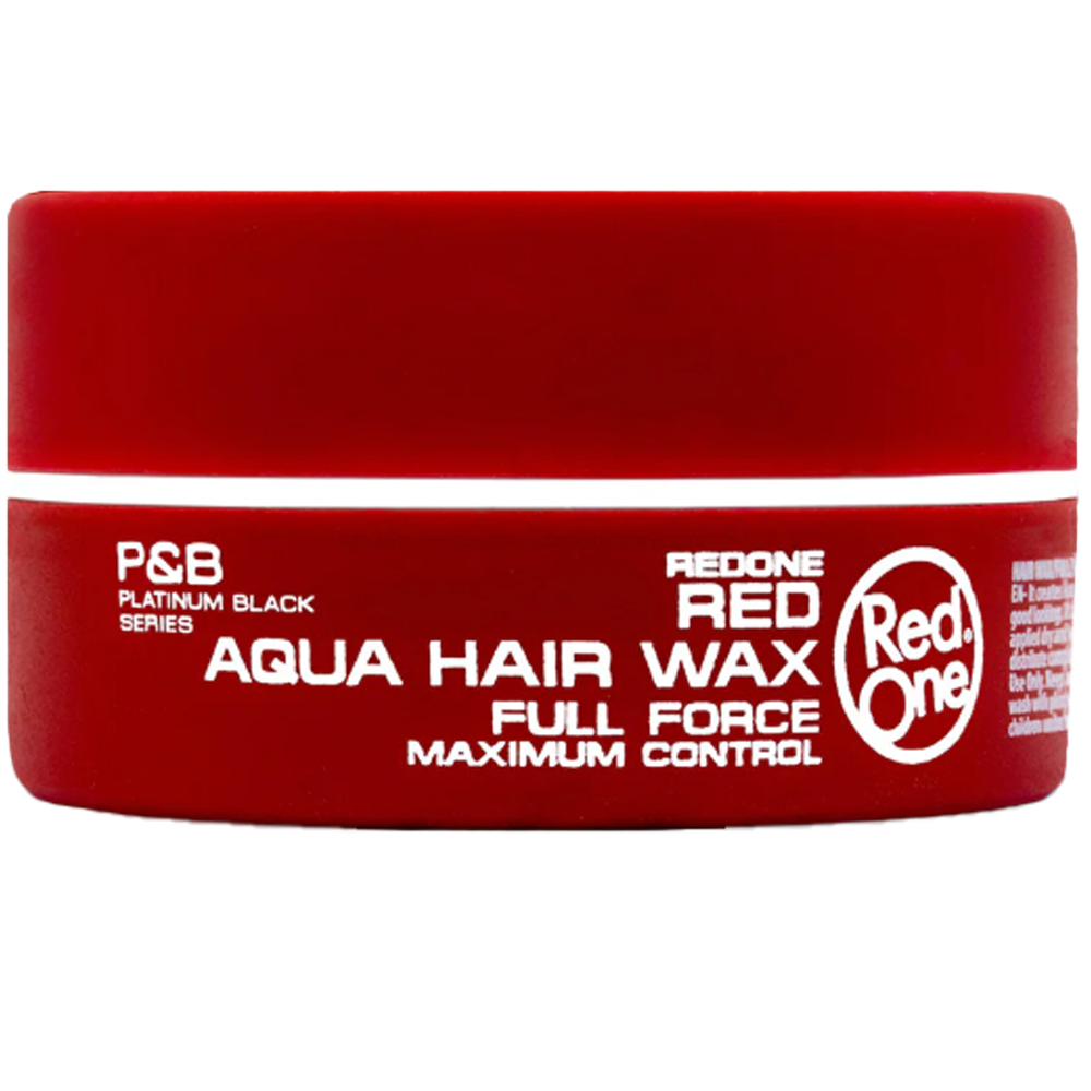 Red One Aqua Hair Wax Red 150ml