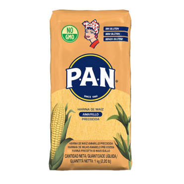 PAN - Precooked Yellow Corn Flour 1kg