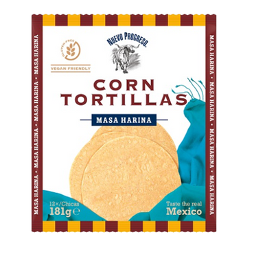 Nuevo Progreso corn tortillas 181g (12x/ Chicas)