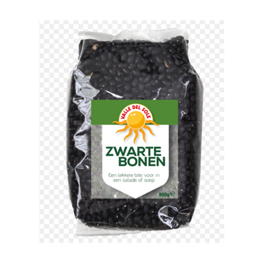 Valle del sole Zwarte bonen 900g