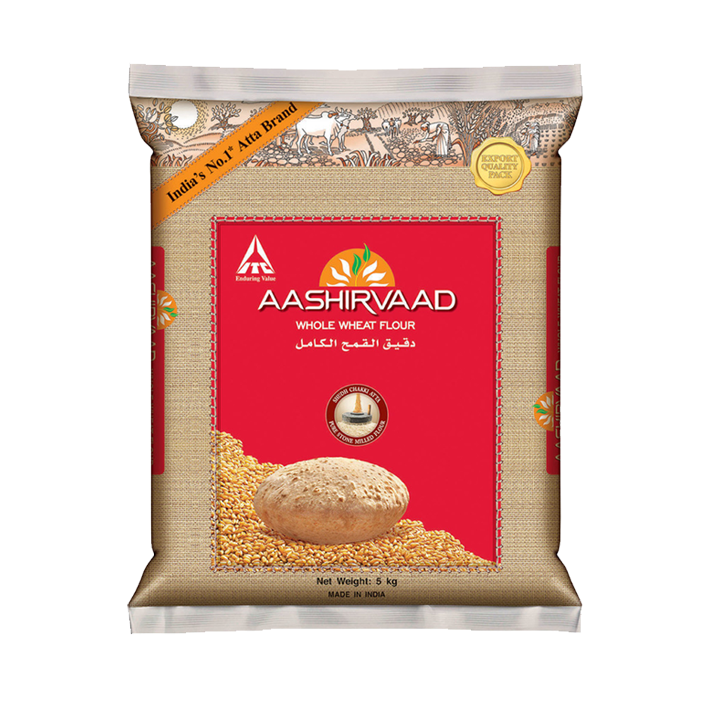 Aashirvaad - Whole Wheat Flour 5Kg