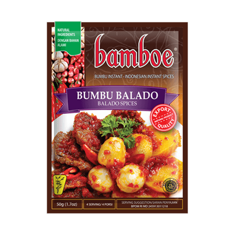 Bamboe - Bumbu Balado Spice 50g
