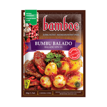 Bamboe - Bumbu Balado Spice 50g