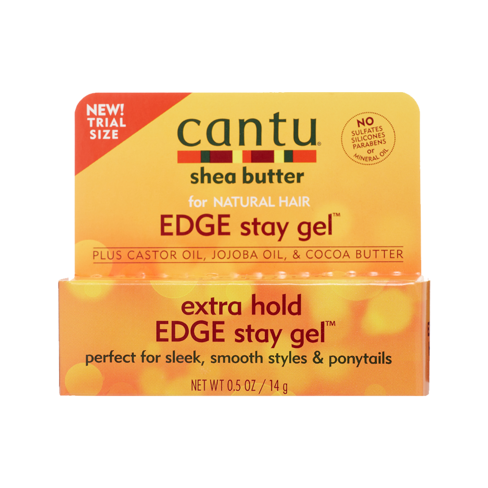Cantu - Shea Butter Edge Stay Gel for Extra Hold Edge 14g