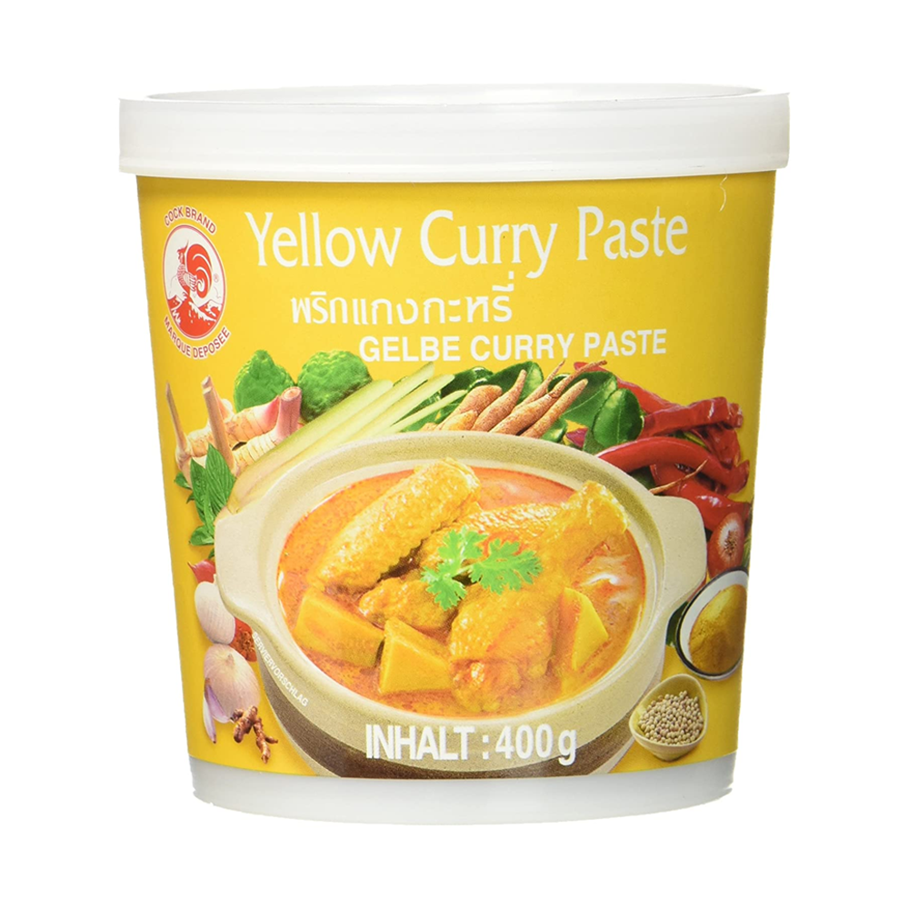 Cock Brand - Yellow Curry Paste 400gm