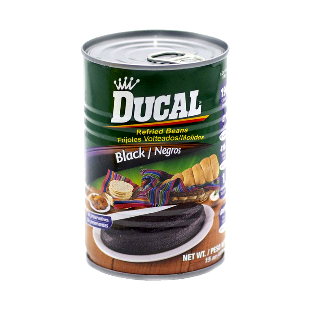 Ducal - Refried Black Beans 426g