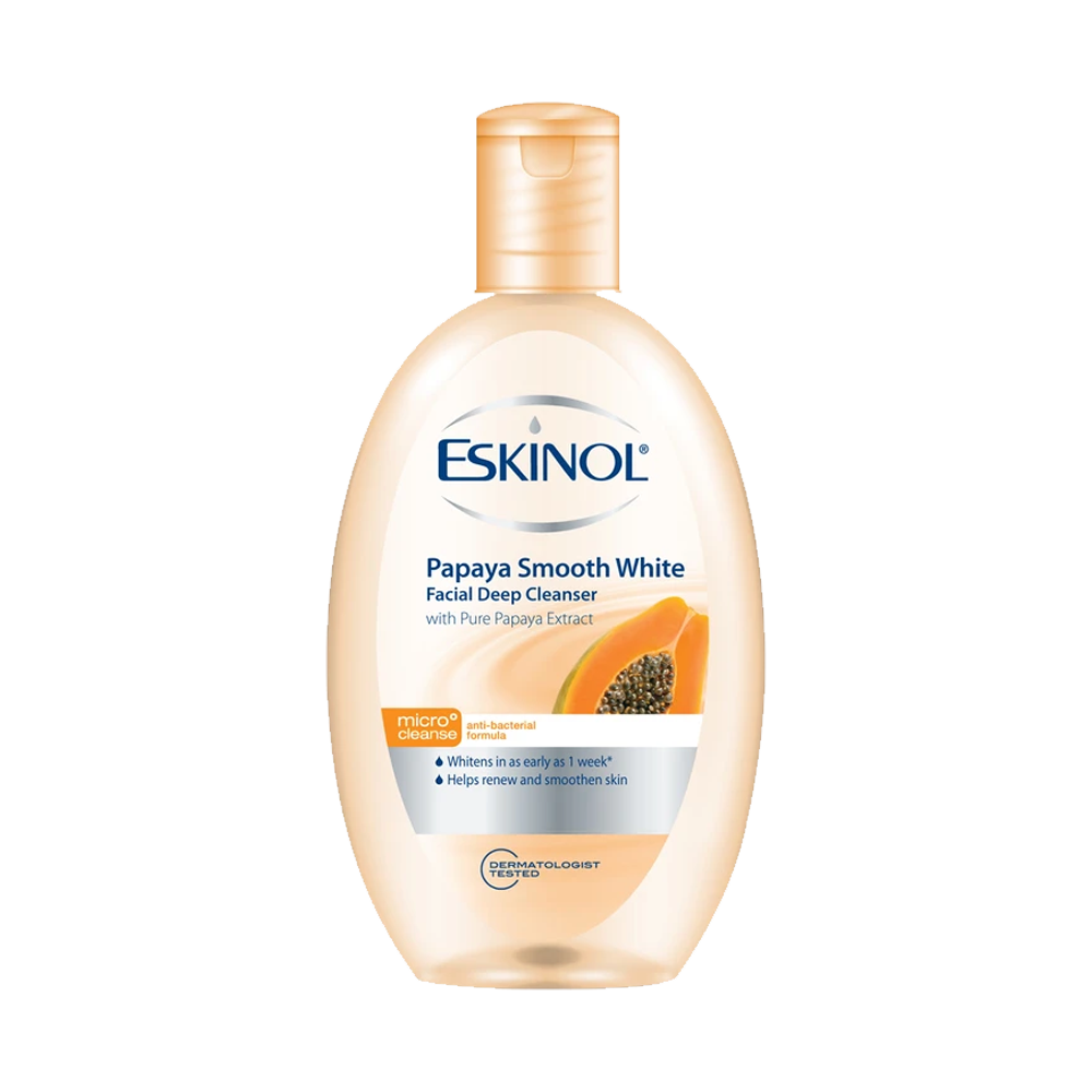 Eskinol Papaya Smooth White Facial Deep Cleanser 225ml – PROSI ONLINE SHOP