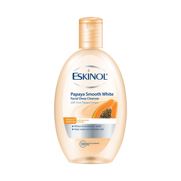Eskinol - Papaya Smooth White Facial Deep Cleanser 225ml