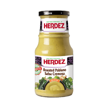 Herdez - Roasted Poblano Salsa Cremosa 434g