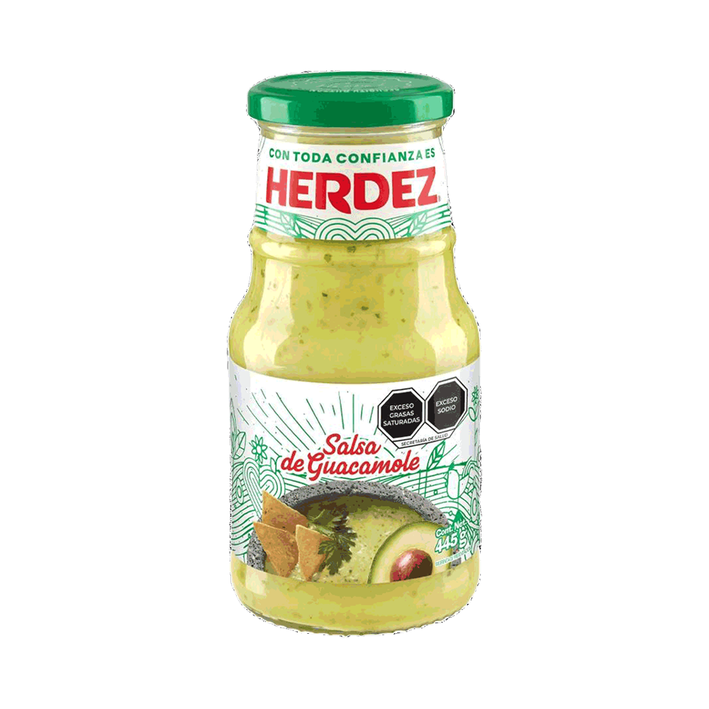 Herdez - Salsa de Guacamole 445g