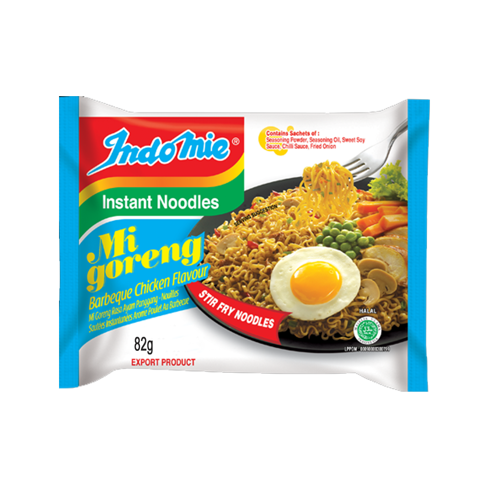 Indomie - Mi Goreng Barbeque Chicken Flavour Noodles 82g