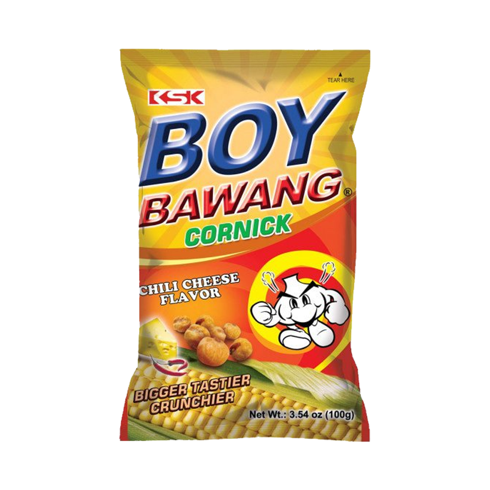 KSK - Boy Bawang Cornick (Chilli Cheese) 100g