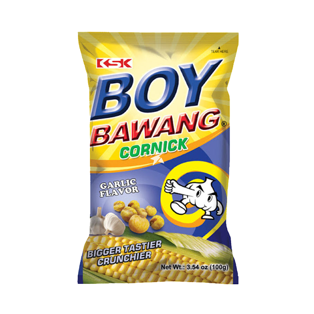 KSK - Boy Bawang Cornick (Garlic Flavour) 100g