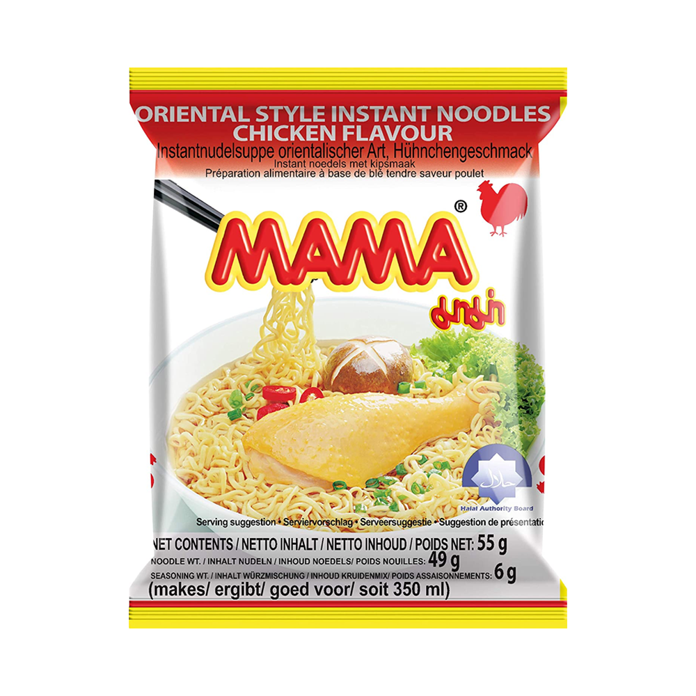 Mama - Chicken Flavour Oriental Style Noodles 55g