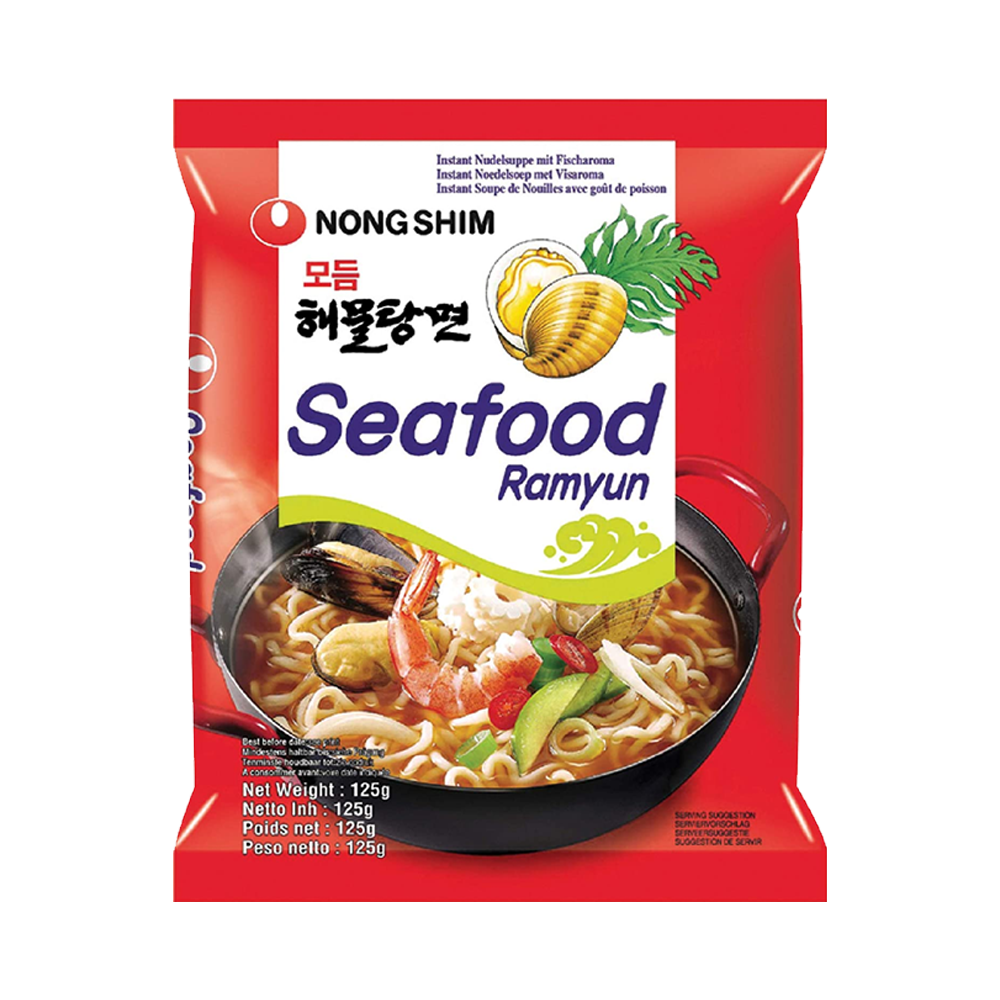 Nongshim - Seafood Ramyun Noodles 125g