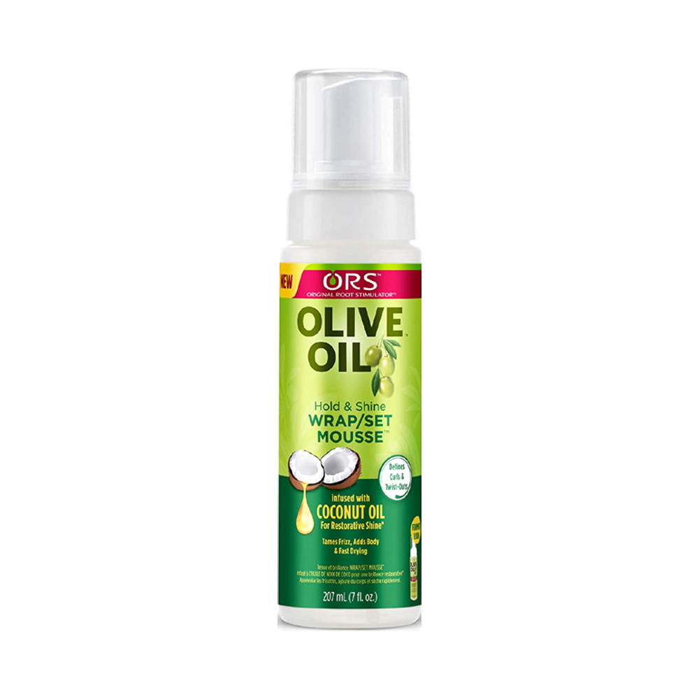 ORS - Olive Oil Hold & Shine Wrap Set Mousse 207ml