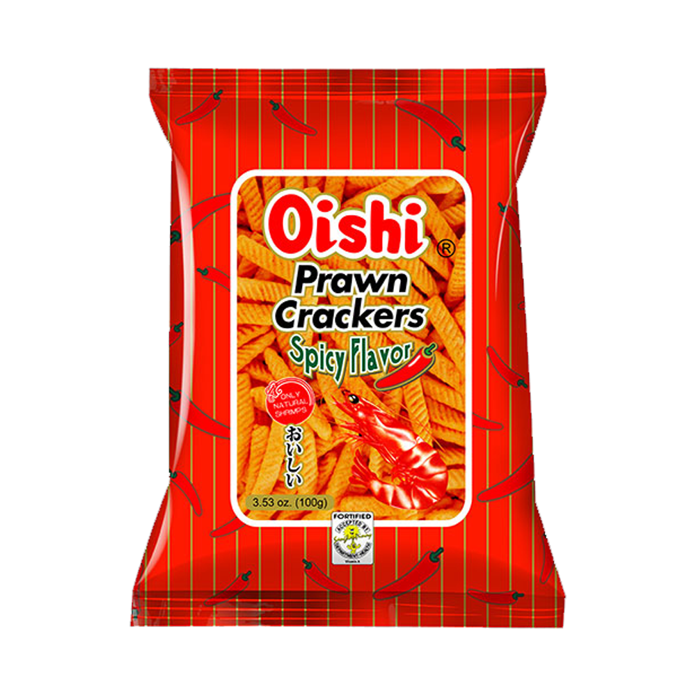 Oishi - Prawn Cracker Spicy 60g