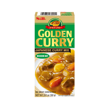 S&B - Japanese Curry Mix Medium Hot 92g