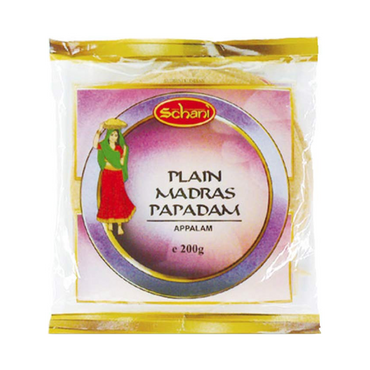 Schani - Plain Madras Papad 200g