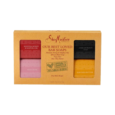 Shea Moisture - Our Best Loved Bar Soaps 4 x 99g