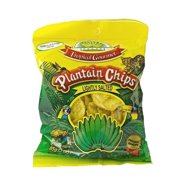 Tropical Gourmet - Plantain Chips Lightly salted 85g