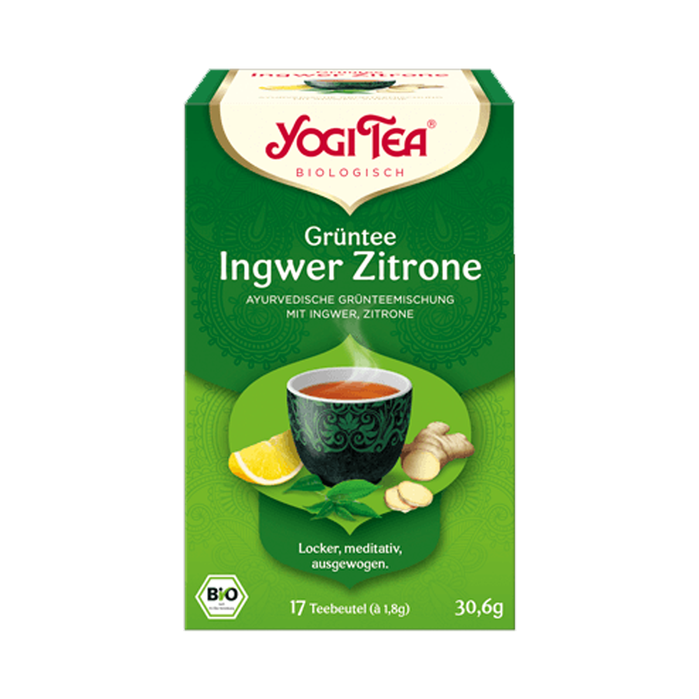 Yogi Tea - Grüntee Ingwer Zitronen 30.6gm
