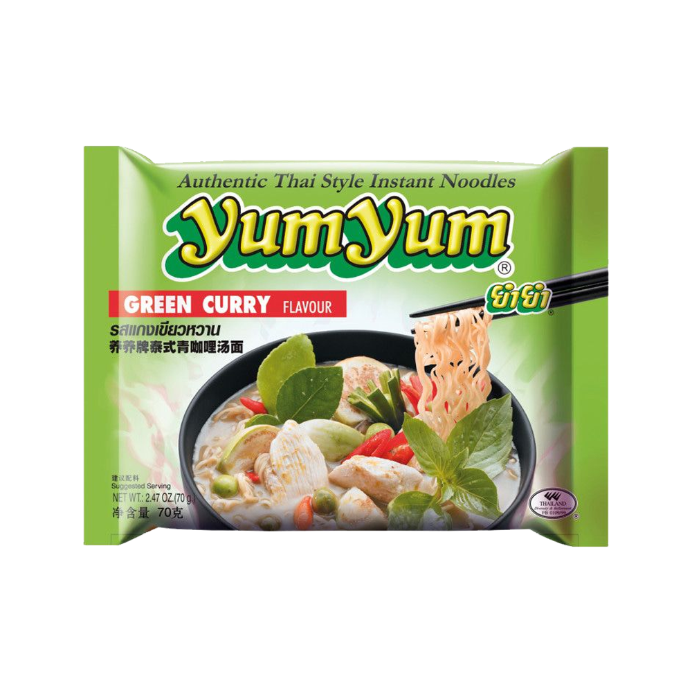 Yum Yum - Green Curry Noodles 70g