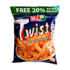 W.L Twister Nacho Cheese Curls