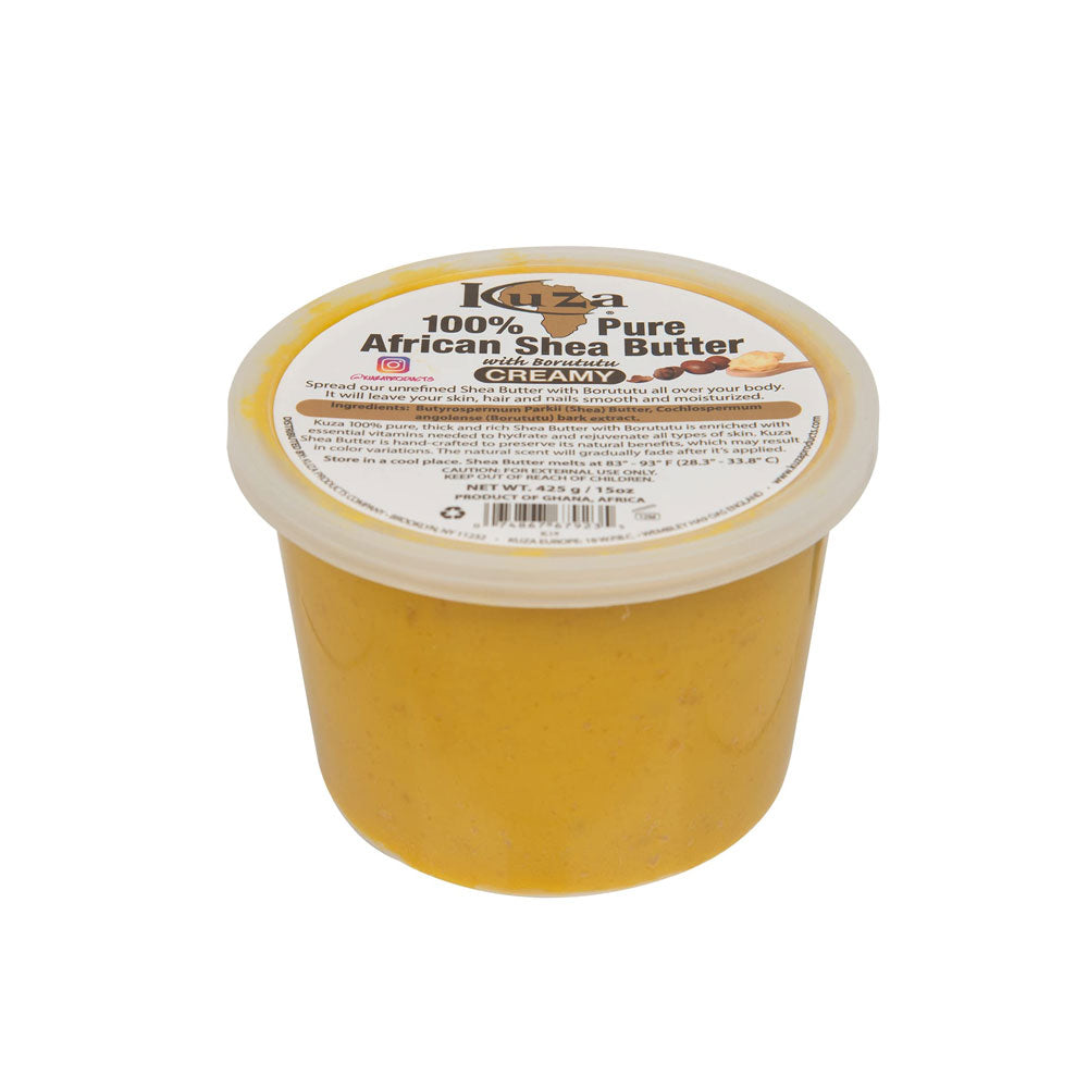 Kuza - 100% African Shea Butter Creamy Yellow 425g