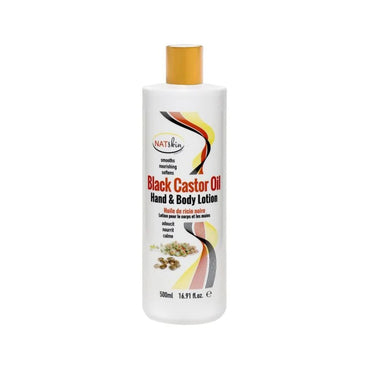 NATskin - Black Castor Oil Hand & Body Lotion 500 ml