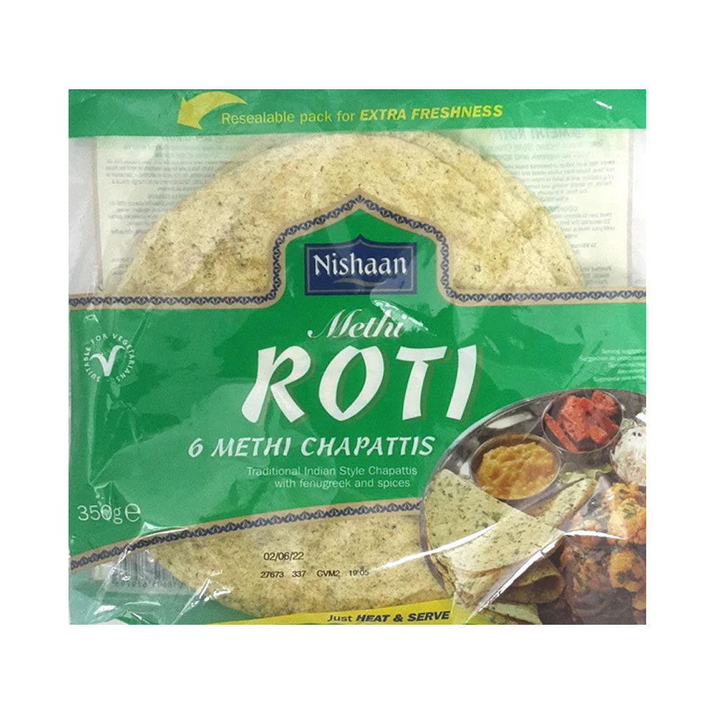 Nishaan Methi Roti (Chapati) 350g