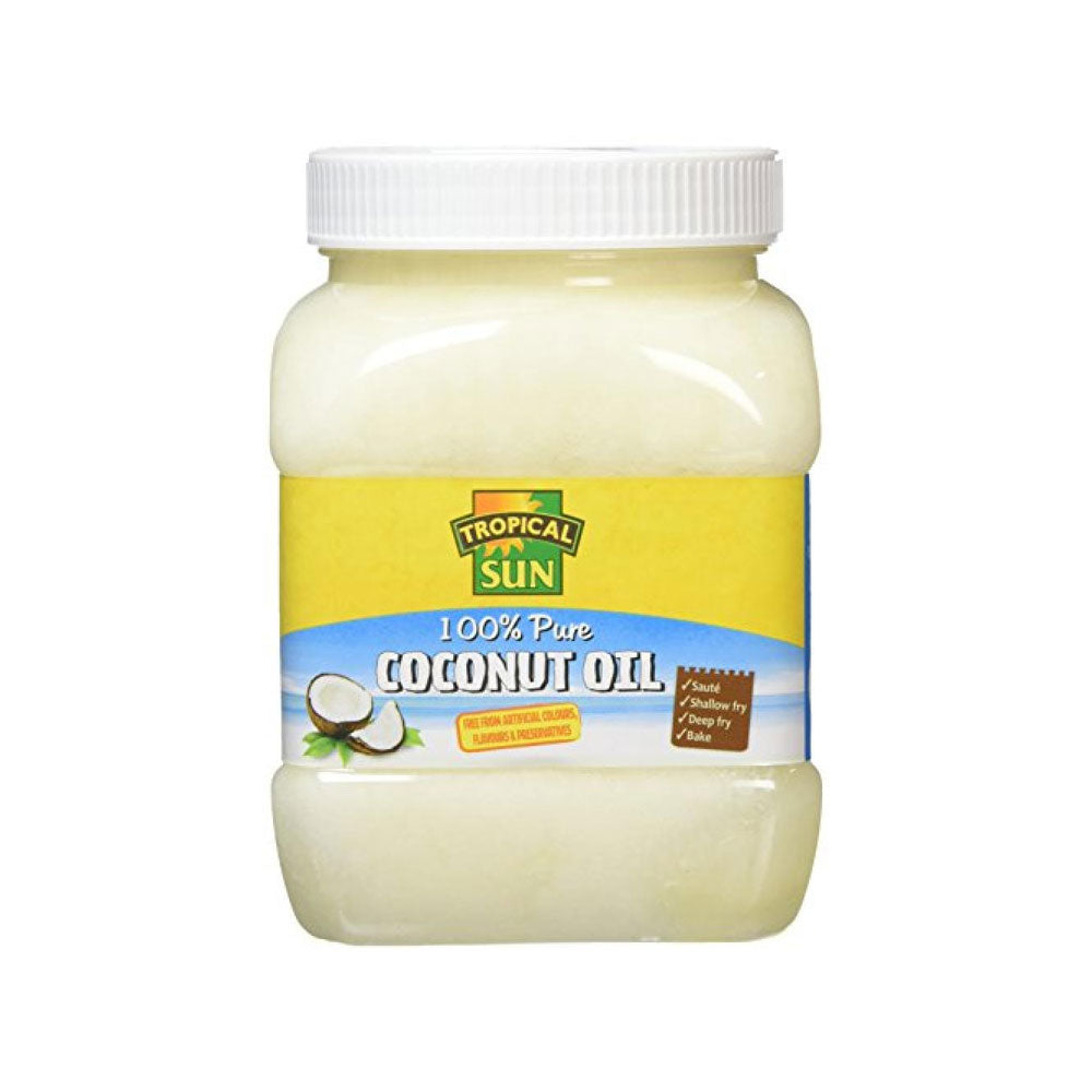 Tropical Sun 100% Pure Coconut Oil 1Litre